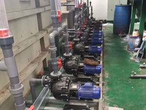 同軸化工泵廢水提升案例